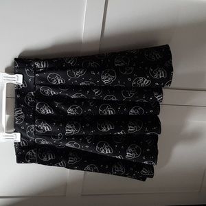 Hot topic Halloween Skull skirt